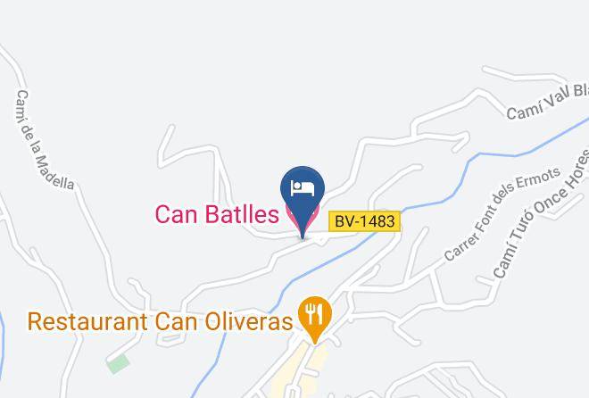 Barcelona - Can Batlles Maps
