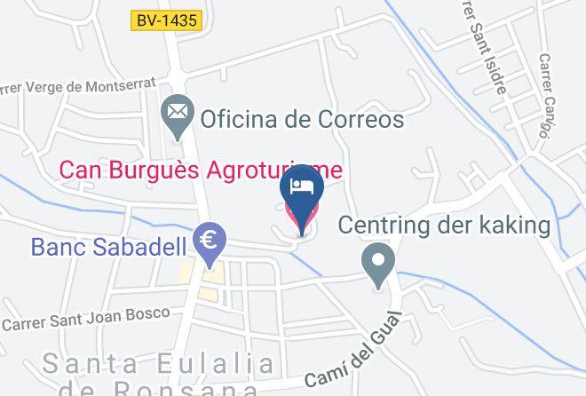 Barcelona - Can Burgues Agroturisme Maps
