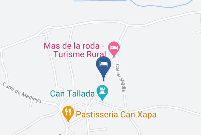 Girona - Can Carreras Del Mas Maps