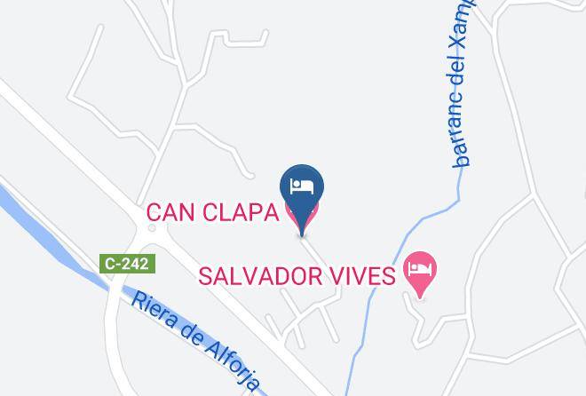 Tarragona - Can Clapa Maps