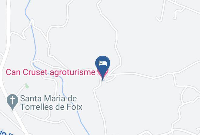 Barcelona - Can Cruset Agroturisme Maps