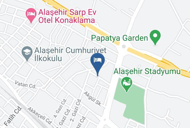 Alasehir - Can Deluxe Hotel Maps
