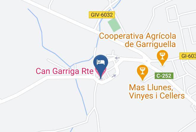Girona - Can Garriga Rte Maps