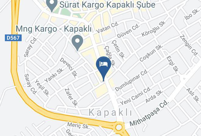 Kapakli - Can Hotel&spa Maps
