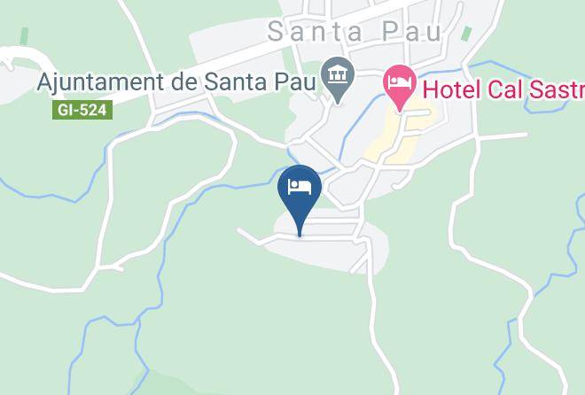 Girona - Can Mencio Les Costes Maps