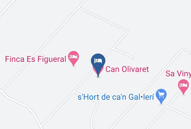 Baleares - Can Olivaret Maps