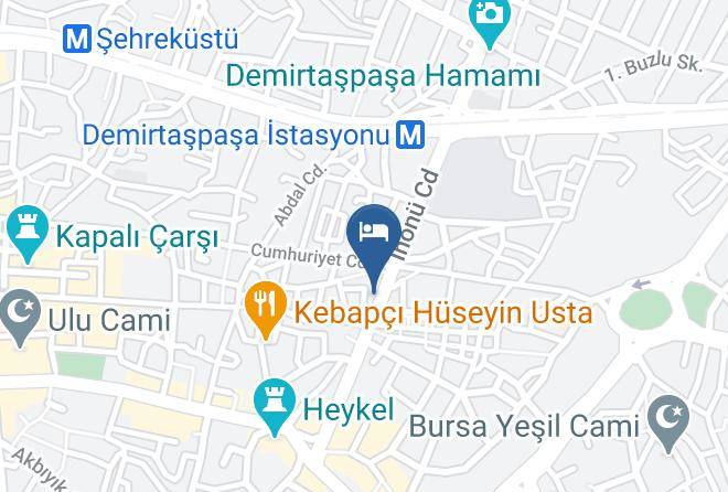 Osmangazi - Can Otel Maps