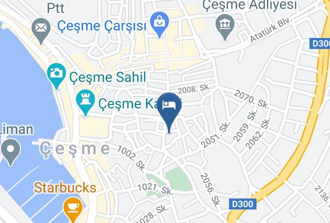Cesme - Can Pansiyon Maps