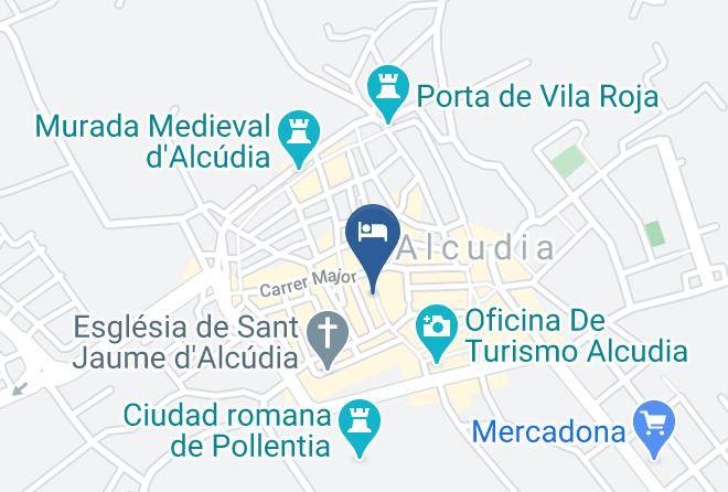 Baleares - Can Pere Hotel Maps