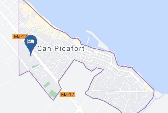 Baleares - Can Picafort Palace Maps