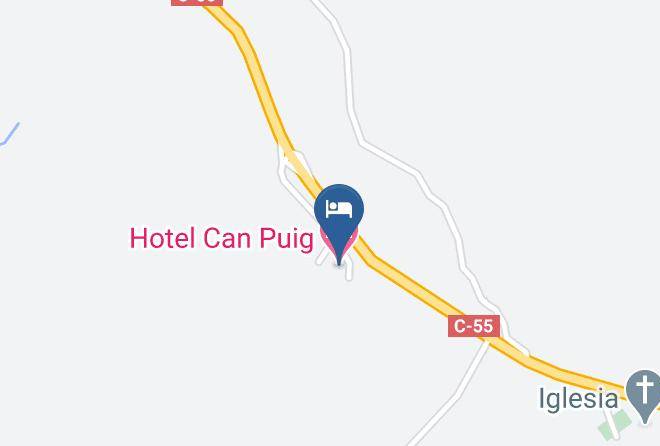 Lleida - Hotel Can Puig Maps