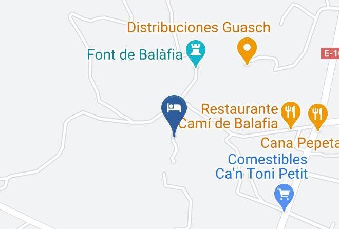 Baleares - Can Quince De Balafia Maps