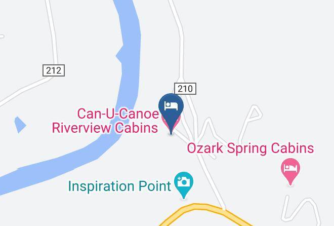 Carroll - Can U Canoe Riverview Cabins Maps