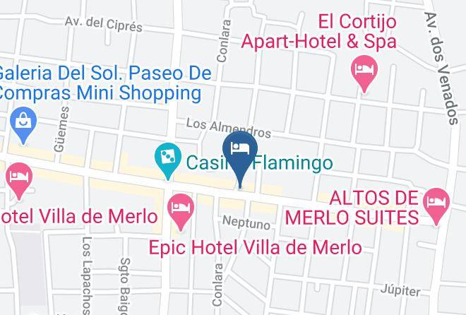Santa Rosa Dellara - Parque Y Sol Maps
