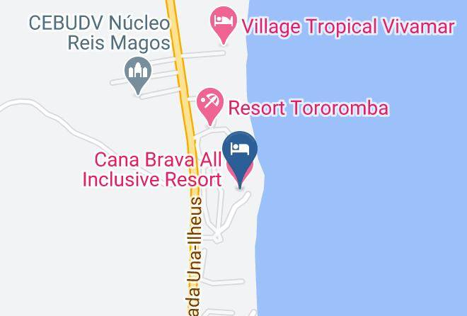 Ilheus - Cana Brava All Inclusive Resort Maps