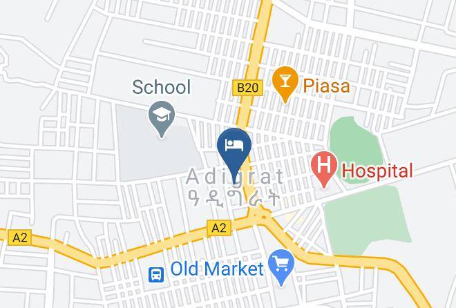Agame - Canaan International Hotel Maps