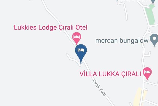 Antalya - Canada Hotel & Bungalows Maps