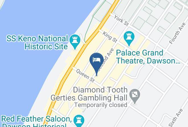 Dawson - Canadas Best Value Inn Downtown Hotel Dawson City Maps