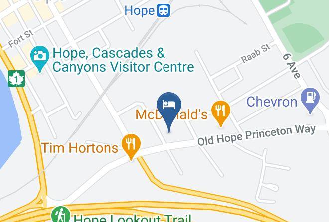Fraser Valley - Hope Inn & Suites Maps