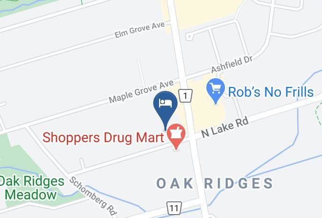 York - Canadas Best Value Inn Richmond Hill Maps