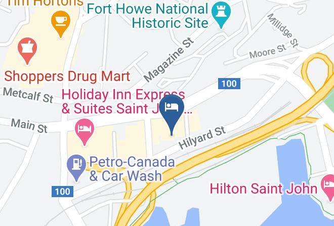 Saint John - Canadas Best Value Inn Saint John New Brunswick Maps