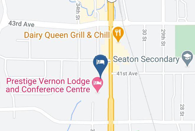 North Okanagan - Canadas Best Value Inn & Suites Vernon Maps
