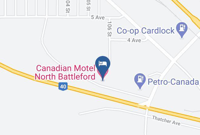 Division 16 - Canadian Motel North Battleford Maps