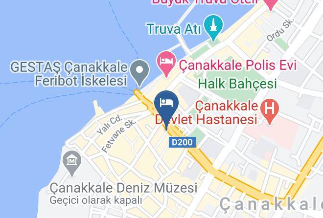 Canakkale Kemalpasa - Canak Hotel Canakkale Maps