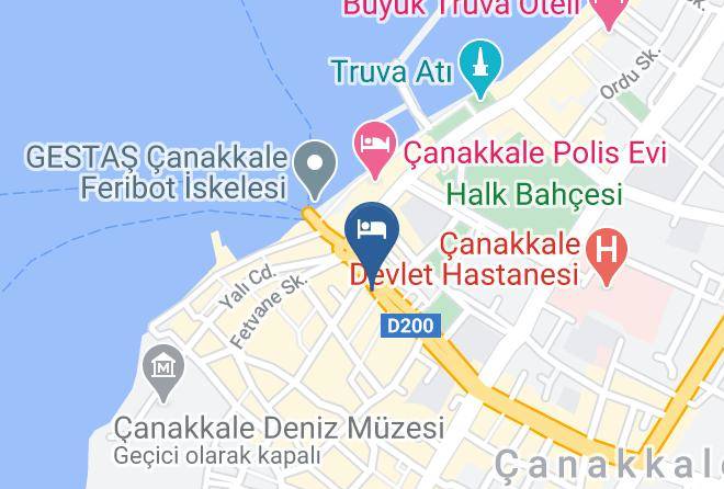 Canakkale Kemalpasa - As Pansiyon Maps