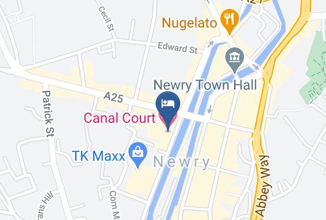 Newry Mourne Down - Canal Court Hotel Maps