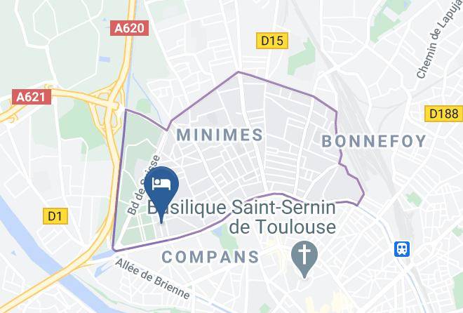 Haute Garonne - Canal Du Midi Maps