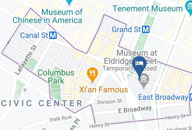 New York - Canal Loft Hotel Maps