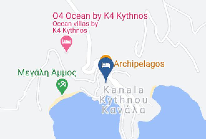 Kea Kythnos - Canal Suites Kythnos Maps