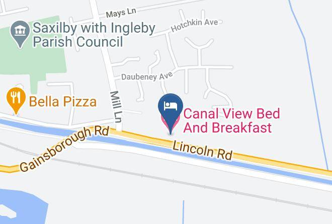 Lincs - Canal View Bed And Breakfast Maps