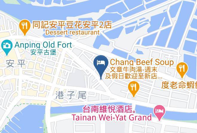 Anping District - Canal Walk Inn Maps