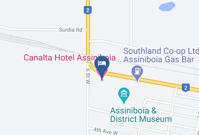 Division 3 - Canalta Hotel Assiniboia Maps