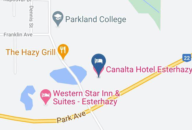 Division 5 - Canalta Hotel Esterhazy Maps