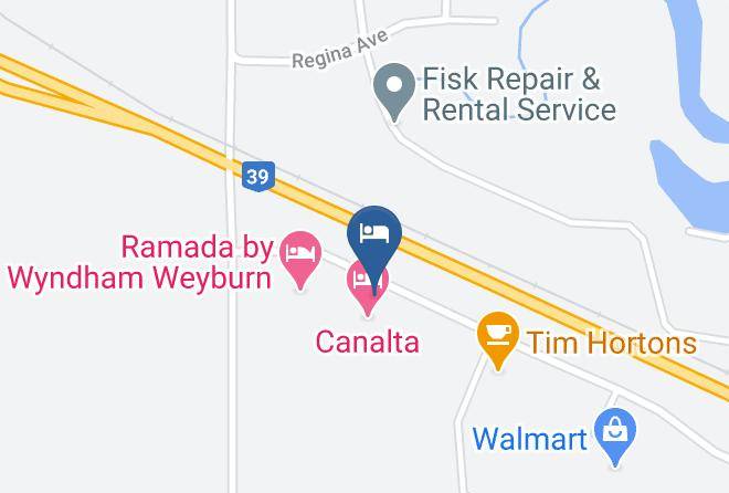 Division 2 - Ramada By Wyndham Weyburn Maps
