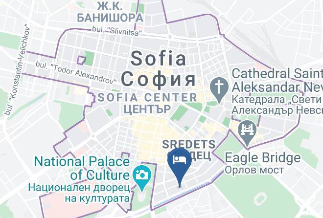 Sofia - Canape Connection Hostel Maps