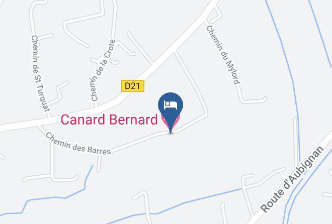Canard Bernard Map