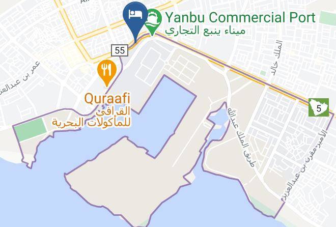 Yanbu - Canary Beach Hotel Maps