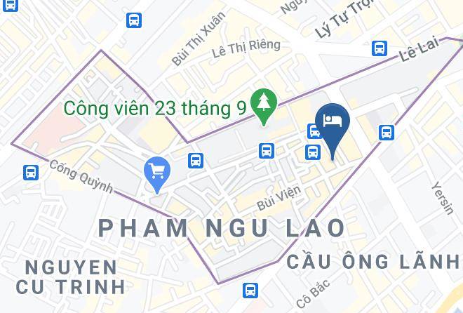 Phm Ngu Lao Street - Canary Saigon Hotel Maps