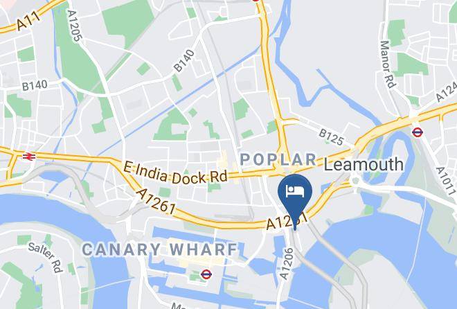 London - Canary Wharf Apartment Maps