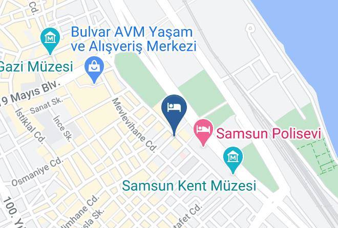 Ilkadim - Canay Otel Maps