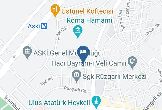 Altindag - Hotel Canbek Maps
