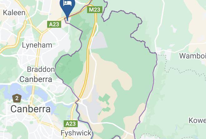 Watson - Canberra Carotel Motel Maps