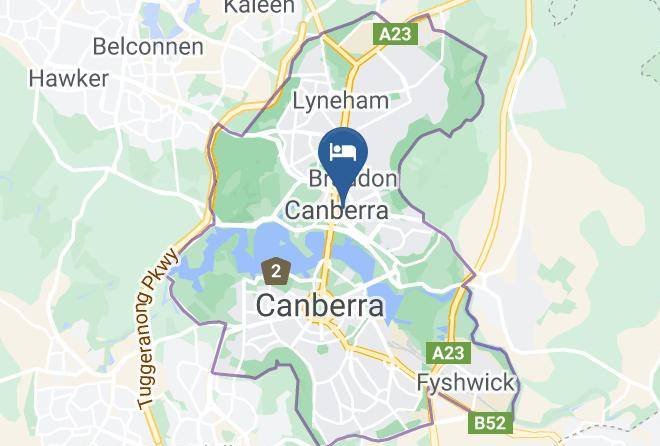 City - Canberra City Yha Maps