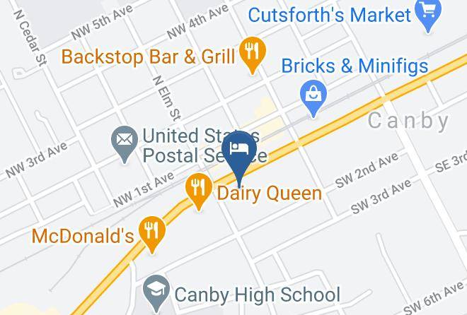 Clackamas - Canby Country Inn Maps