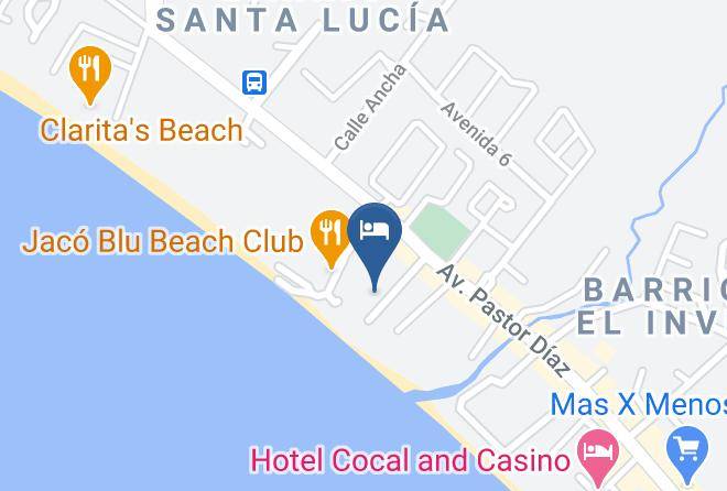 Garabito - Canciones Del Mar Hotel Maps