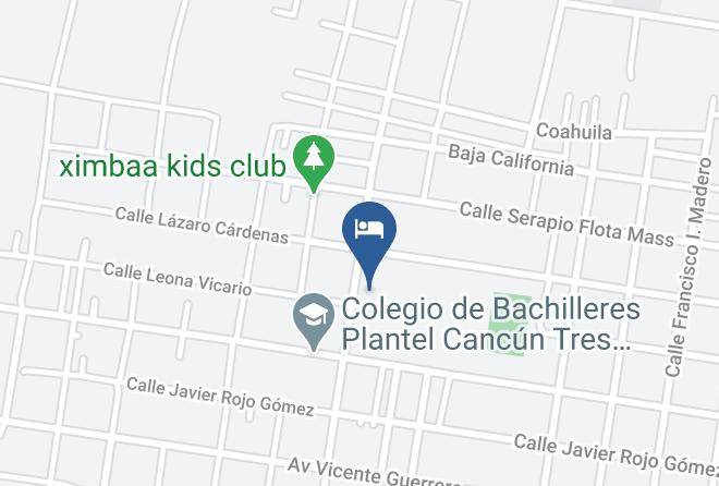Benito Juarez - Cancun Blue Airport Maps